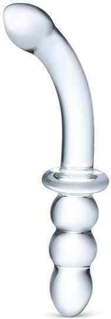 Gläs Ribbed G-Spot Glass Dildo