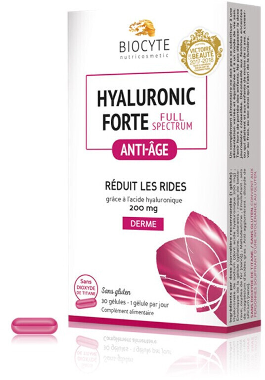 Biocyte Hyaluronic Forte Full Spectrum (30 gélules)