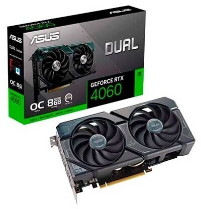 ASUS GeForce RTX 4060 Dual V2 OC Edition 8GB GDDR6