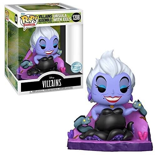 Funko Pop! Deluxe: Disney Villains - Ursula with eels N°1208