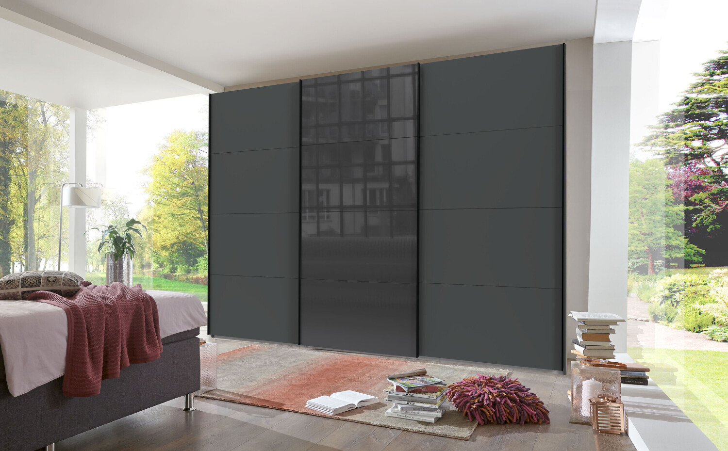 Wimex Norderstedt 313x236cm graphit/Glas grey ab 693,90 € | Preisvergleich  bei