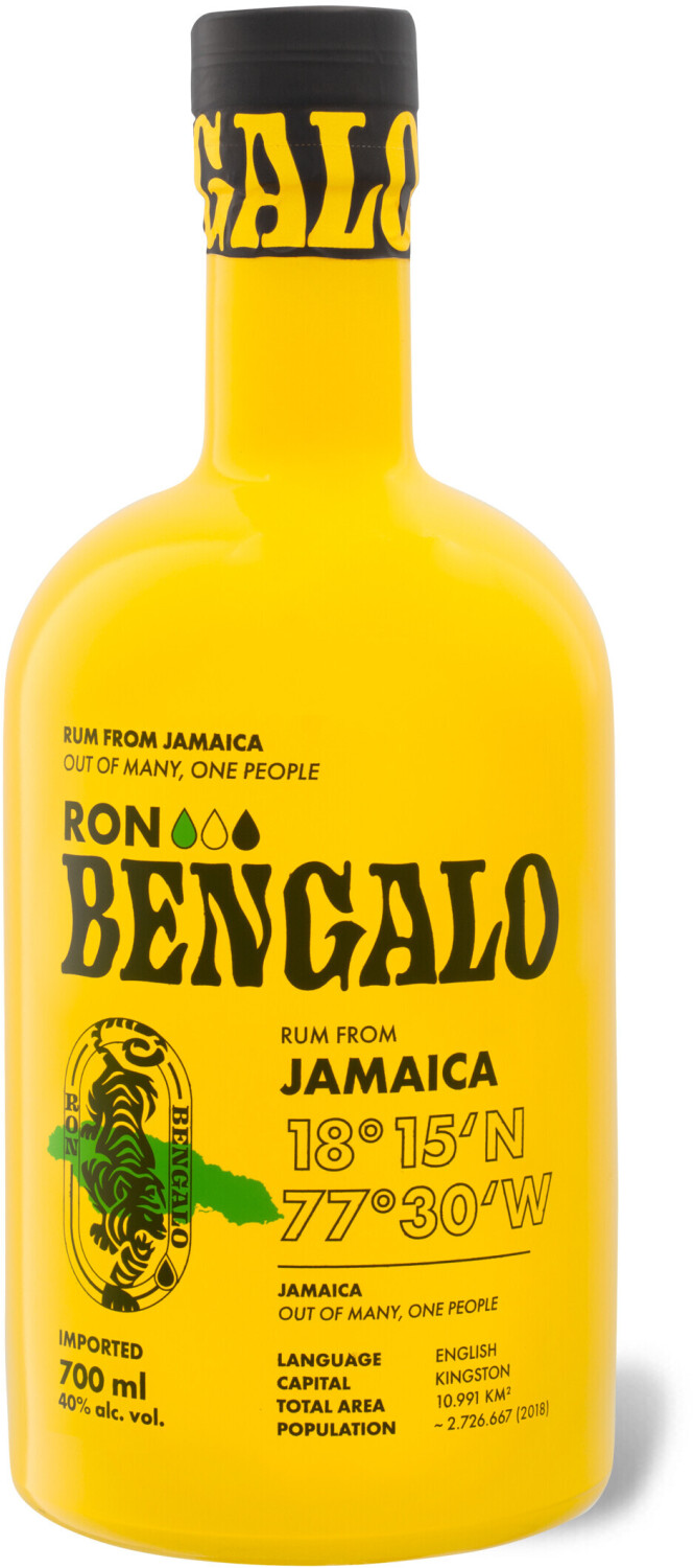 Ron Bengalo | 16,99 ab 40% bei Rum Jamaica Preisvergleich 0,7l €