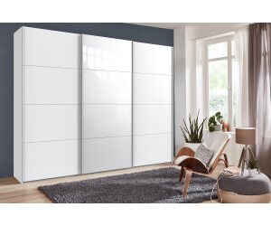 Wimex Norderstedt 270x236cm weiß/Glas weiß ab 646,05 € | Preisvergleich bei | Schwebetürenschränke