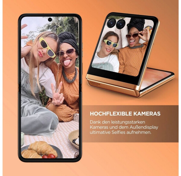 Motorola Razr 40 Ultra Peach Fuzz, Bild 16