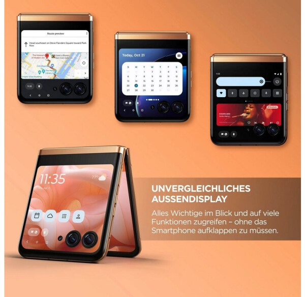 Motorola Razr 40 Ultra Peach Fuzz, Bild 17