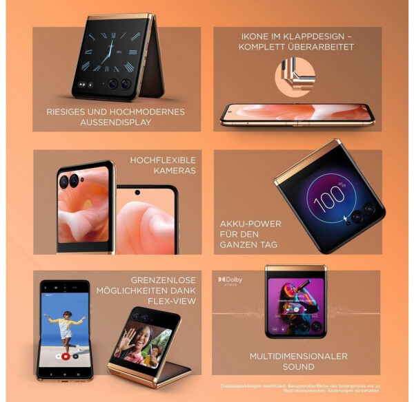 Motorola Razr 40 Ultra Peach Fuzz, Bild 18