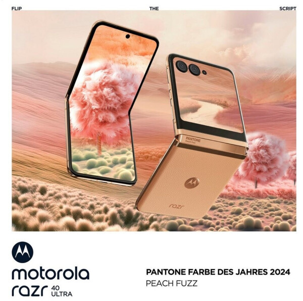 Motorola Razr 40 Ultra Peach Fuzz, Bild 19
