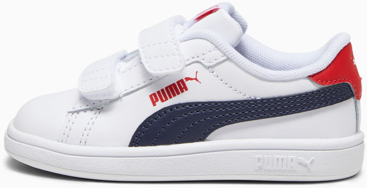 Puma Smash 3.0 Leather V Baby (392034-11) puma white/puma navy/for all time  red desde 41,95 € | Compara precios en idealo