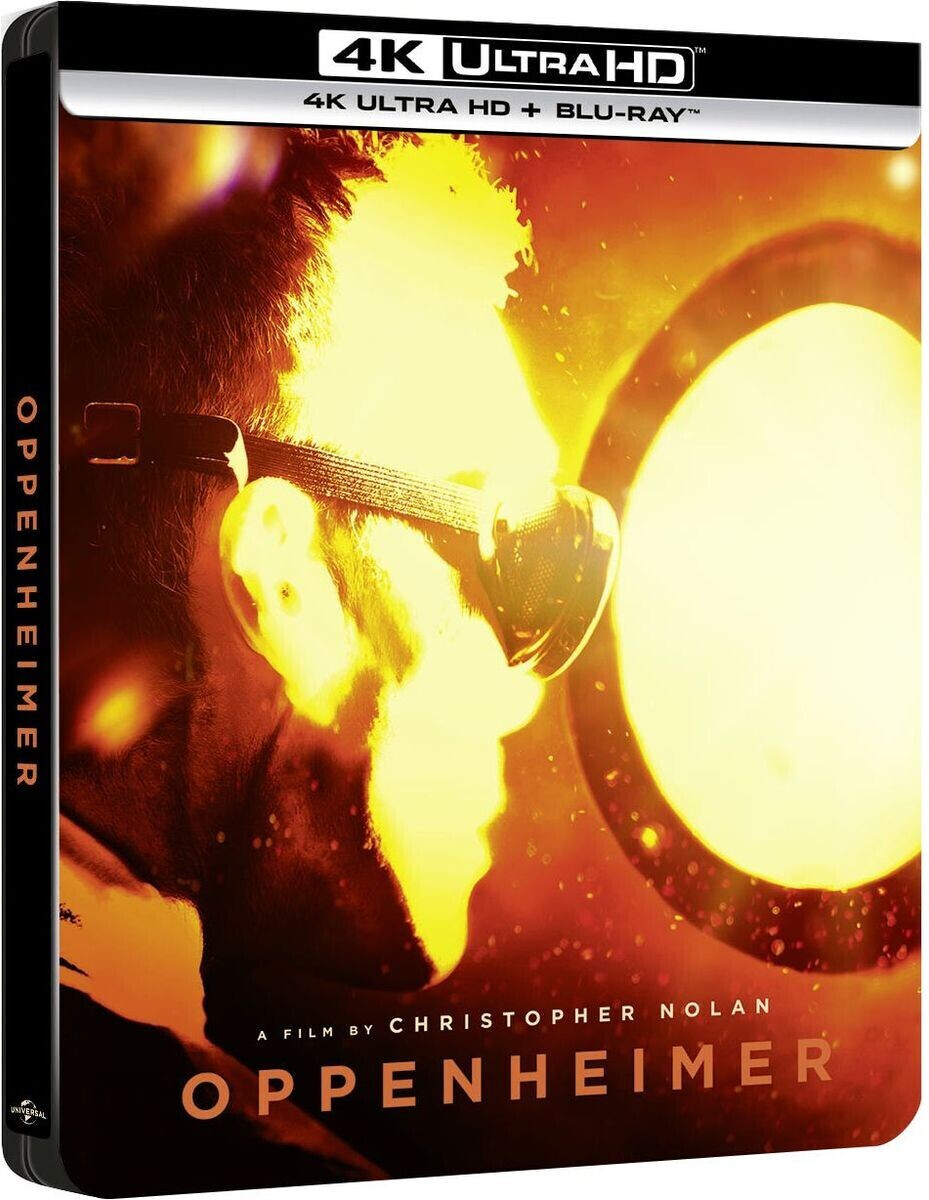 Oppenheimer Steelbook (4K Ultra HD) [Blu-ray]