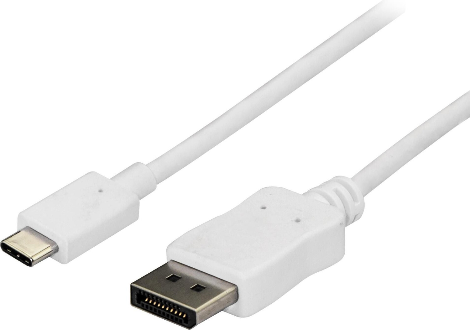 StarTech USB-C to DisplayPort 1.8m white