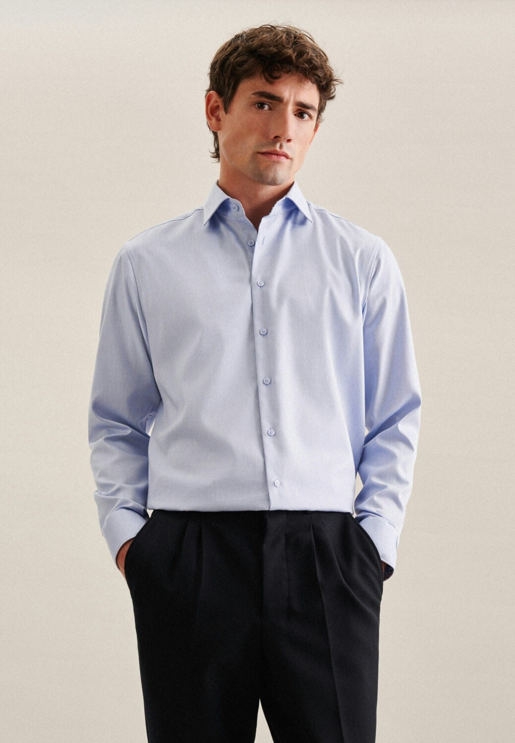 Seidensticker Business Shirt (01.143514-0013) blue