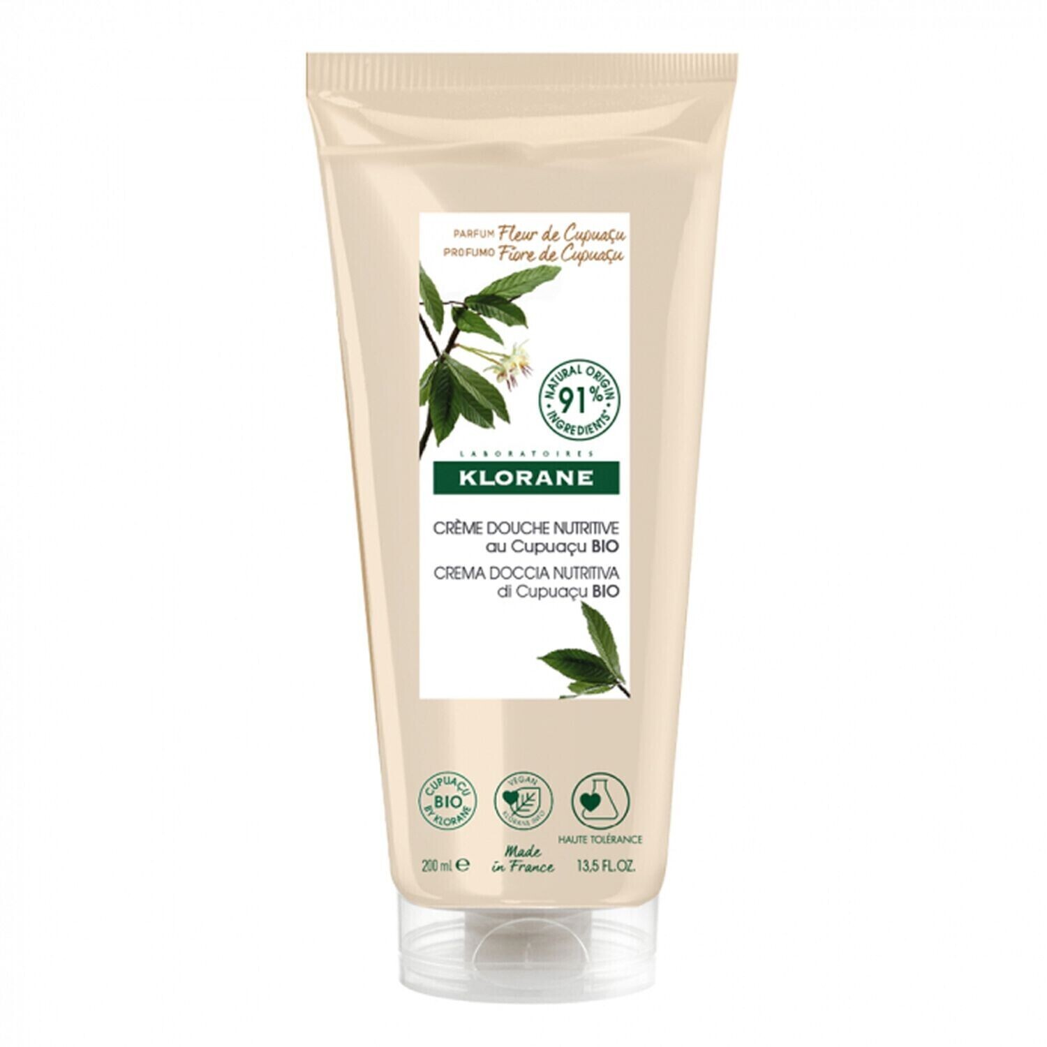Photos - Shower Gel Klorane Nourishing shower cream with organic Cupuaçu  (200 ml)
