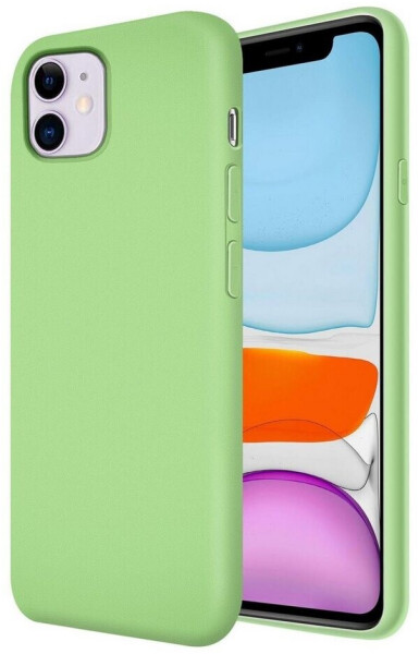 Coolgadget Handyhülle Silikon Colour Series Slim Case für Apple iPhone 11 6,1 Zoll, Hülle weich Handy Cover für iPhone 11 Schutzhülle, Grün, Bild 2