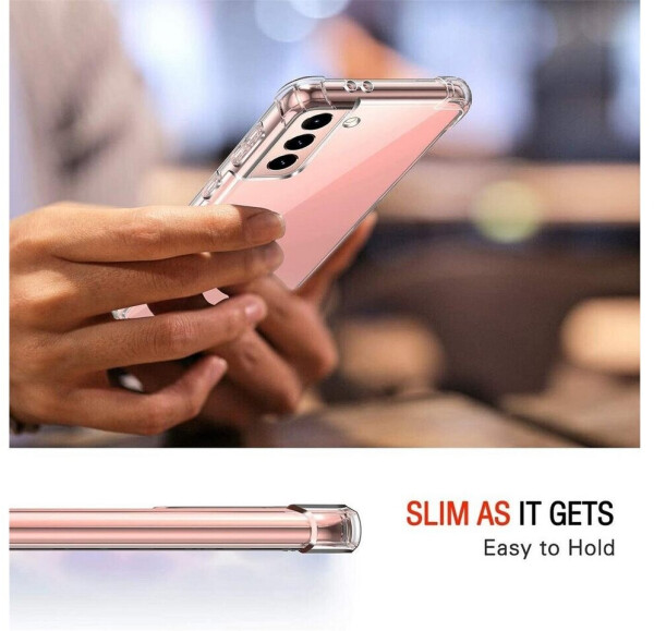 Coolgadget Handyhülle Anti Shock Rugged Case für Samsung Galaxy S22 6,1 Zoll, Slim Cover Kantenschutz Schutzhülle für Samsung S22 Hülle Transparent, Bild 7