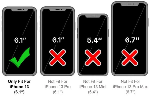 Coolgadget Handyhülle Transparent Ultra Slim Case für Apple iPhone 13 6,1 Zoll, Silikon Hülle Dünne Schutzhülle für iPhone 13 Hülle, Bild 3