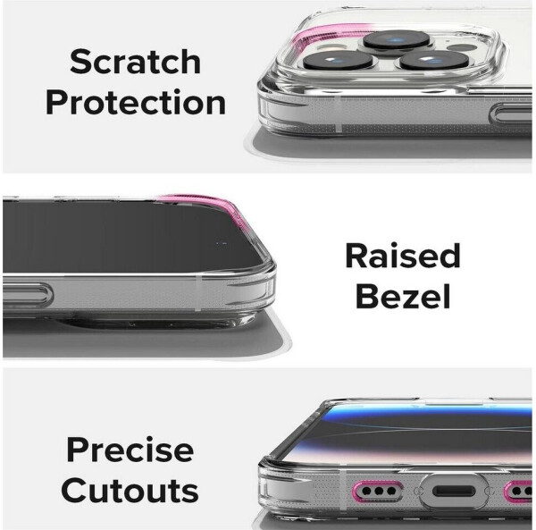 Coolgadget Handyhülle Transparent Ultra Slim Case für Apple iPhone 14 Pro Max 6,7 Zoll, Silikon Hülle Dünne Schutzhülle für iPhone 14 Pro Max Hülle, Bild 4