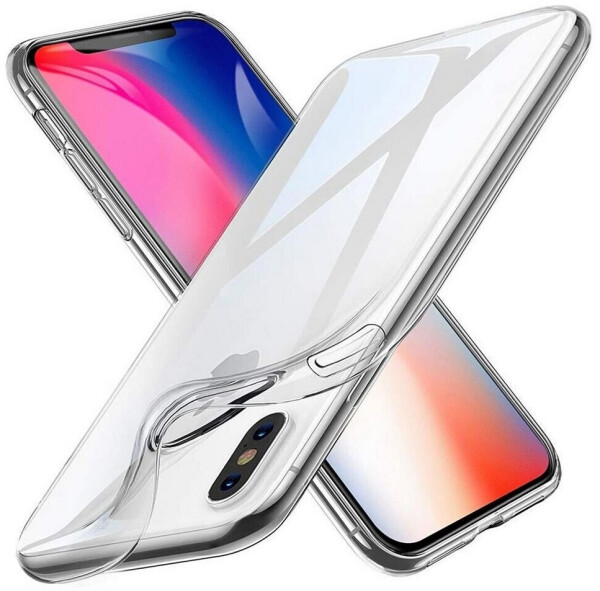 Coolgadget Handyhülle Transparent Ultra Slim Case für Apple iPhone X/XS 5,8 Zoll, Silikon Hülle Dünne Schutzhülle für iPhone X, iPhone XS Hülle, Bild 3