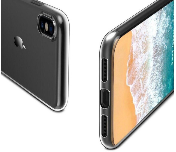 Coolgadget Handyhülle Transparent Ultra Slim Case für Apple iPhone X/XS 5,8 Zoll, Silikon Hülle Dünne Schutzhülle für iPhone X, iPhone XS Hülle, Bild 5