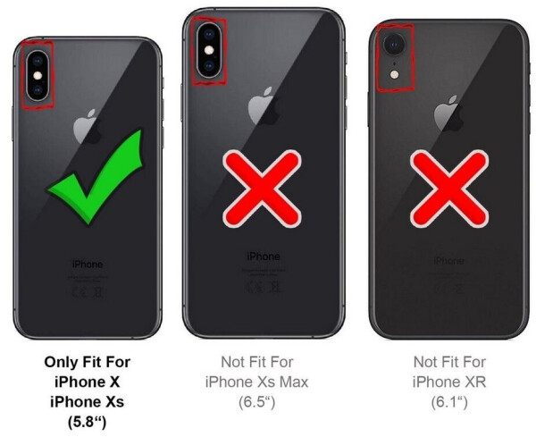 Coolgadget Handyhülle Transparent Ultra Slim Case für Apple iPhone X/XS 5,8 Zoll, Silikon Hülle Dünne Schutzhülle für iPhone X, iPhone XS Hülle, Bild 7