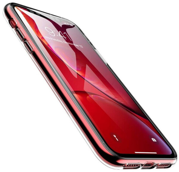 Coolgadget Handyhülle Transparent Ultra Slim Case für Apple iPhone XR 6,1 Zoll, Silikon Hülle Dünne Schutzhülle für iPhone XR Hülle, Bild 3