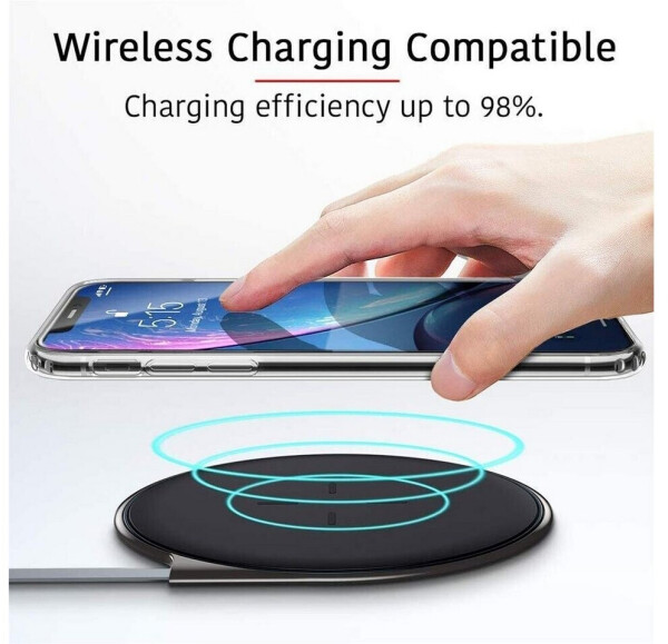 Coolgadget Handyhülle Transparent Ultra Slim Case für Apple iPhone XR 6,1 Zoll, Silikon Hülle Dünne Schutzhülle für iPhone XR Hülle, Bild 6