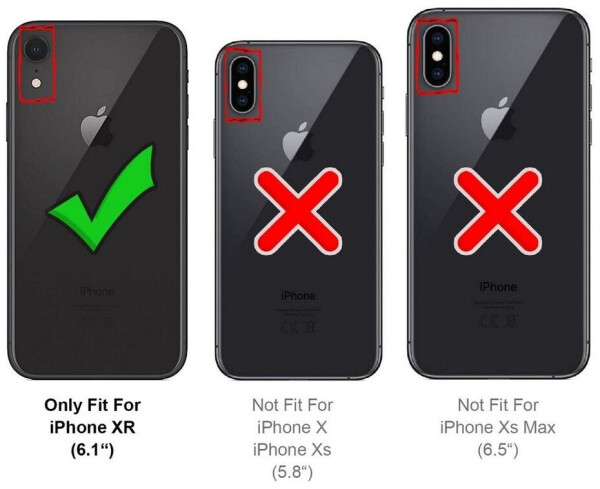 Coolgadget Handyhülle Transparent Ultra Slim Case für Apple iPhone XR 6,1 Zoll, Silikon Hülle Dünne Schutzhülle für iPhone XR Hülle, Bild 7
