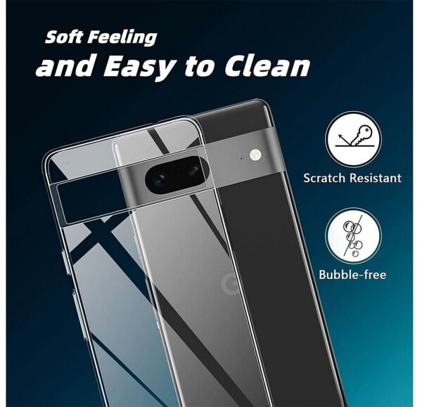 Coolgadget Handyhülle Transparent Ultra Slim Case für Google Pixel 7 6,3 Zoll, Silikon Hülle Dünne Schutzhülle für Pixel 7 Hülle, Bild 5