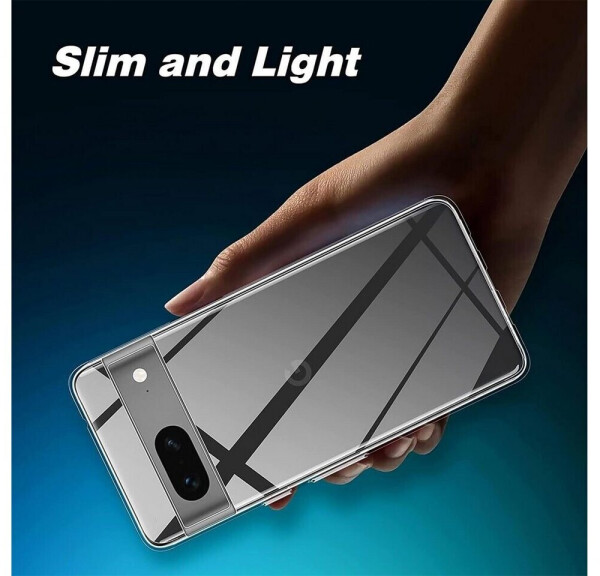 Coolgadget Handyhülle Transparent Ultra Slim Case für Google Pixel 7 6,3 Zoll, Silikon Hülle Dünne Schutzhülle für Pixel 7 Hülle, Bild 7
