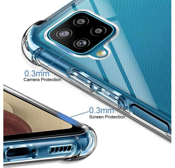Coolgadget Handyhülle Anti Shock Rugged Case für Samsung Galaxy A22 4G / Samsung M22 6,4 Zoll, Slim Cover mit Kantenschutz Schutzhülle für Samsung A22 4G / M22 Hülle, Bild 5