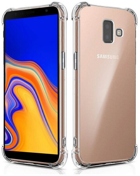 Coolgadget Handyhülle Anti Shock Rugged Case für Samsung Galaxy J6 Plus 6 Zoll, Slim Cover mit Kantenschutz Schutzhülle für Samsung J6 Plus Hülle, Bild 2