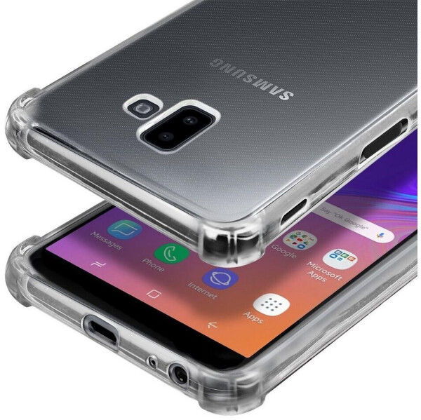 Coolgadget Handyhülle Anti Shock Rugged Case für Samsung Galaxy J6 Plus 6 Zoll, Slim Cover mit Kantenschutz Schutzhülle für Samsung J6 Plus Hülle, Bild 3