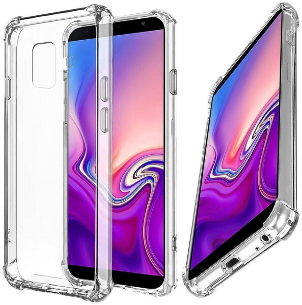 Coolgadget Handyhülle Anti Shock Rugged Case für Samsung Galaxy J6 Plus 6 Zoll, Slim Cover mit Kantenschutz Schutzhülle für Samsung J6 Plus Hülle, Bild 5