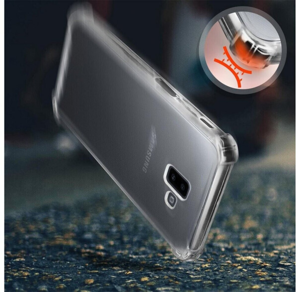 Coolgadget Handyhülle Anti Shock Rugged Case für Samsung Galaxy J6 Plus 6 Zoll, Slim Cover mit Kantenschutz Schutzhülle für Samsung J6 Plus Hülle, Bild 6