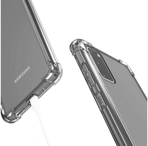 Coolgadget Handyhülle Anti Shock Rugged Case für Samsung Galaxy S20 6,2 Zoll, Slim Cover mit Kantenschutz Schutzhülle für Samsung S20 5G Hülle, Bild 3