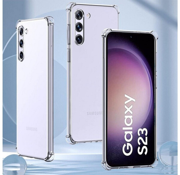 Coolgadget Handyhülle Anti Shock Rugged Case für Samsung Galaxy S23 6,1 Zoll, Slim Cover mit Kantenschutz Schutzhülle für Samsung S23 5G Hülle, Bild 5