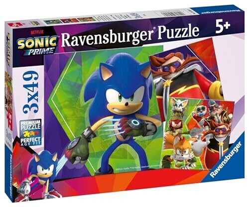 Photos - Jigsaw Puzzle / Mosaic Ravensburger Sonic Prime 3x49 pcs  (5695)
