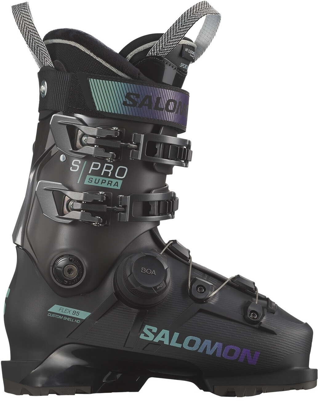 Salomon S/Pro Supra BOA 95 Women Black / Beluga / Spearmint