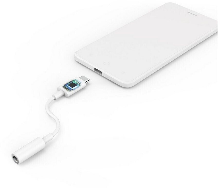 Hama Aux-Adapter USB-C – 3,5-mm-Klinke-Buchse, Weiß ab 14,49 €