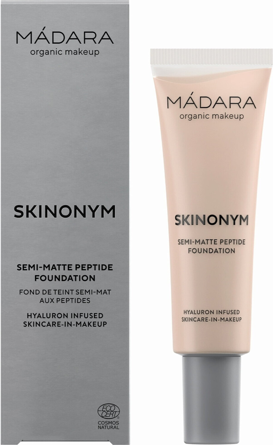 Mádara Skinynym Semi-Matte-Peptide-Foundation (30ml) 20 Ivory