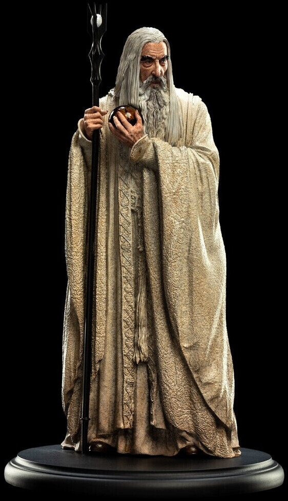 Weta Workshop Miniature Statues - The Lord Of The Rings: Saruman The White