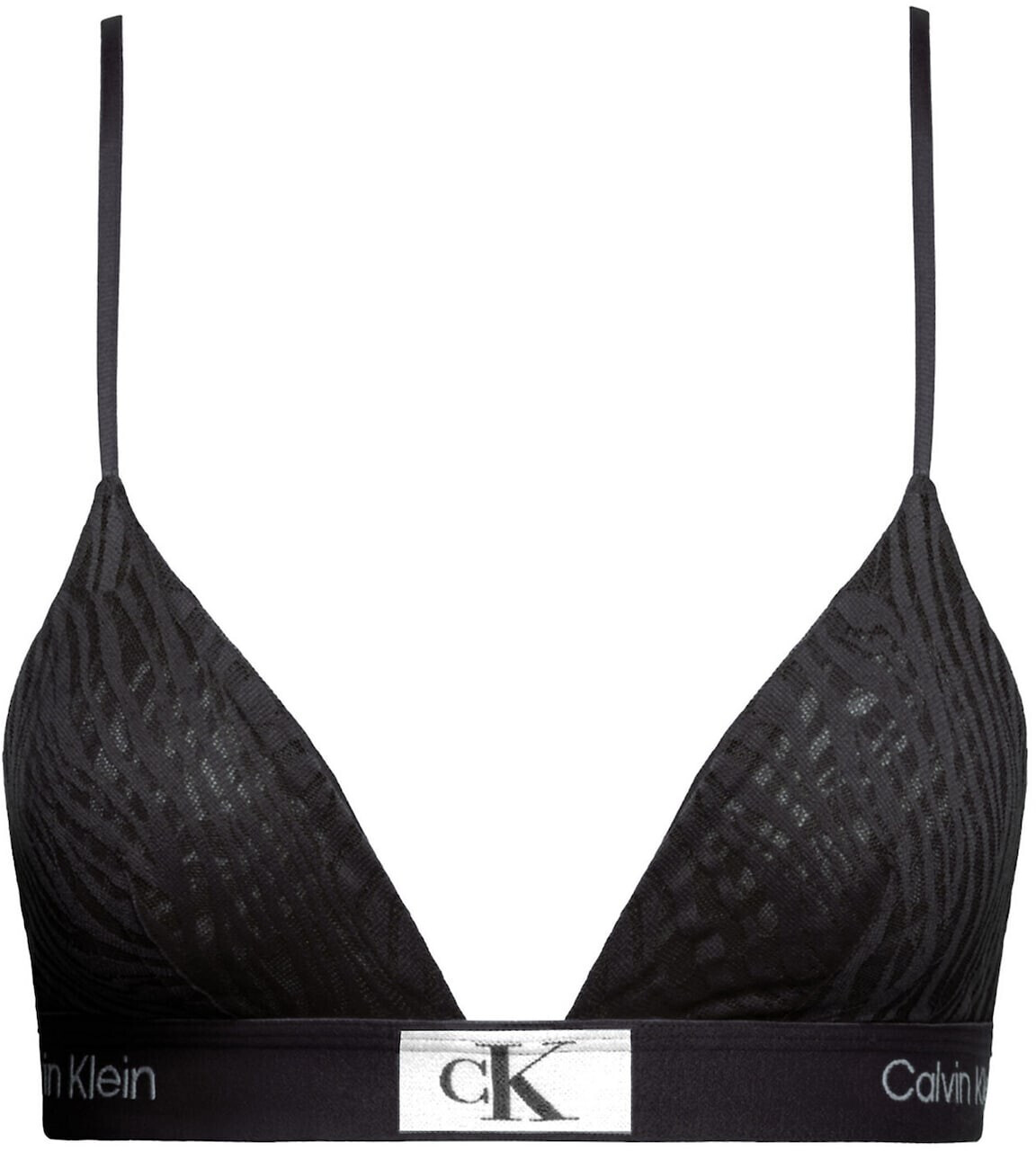 Calvin Klein Unlined Triangle 000QF7377E-UB1 black animal au meilleur prix  sur