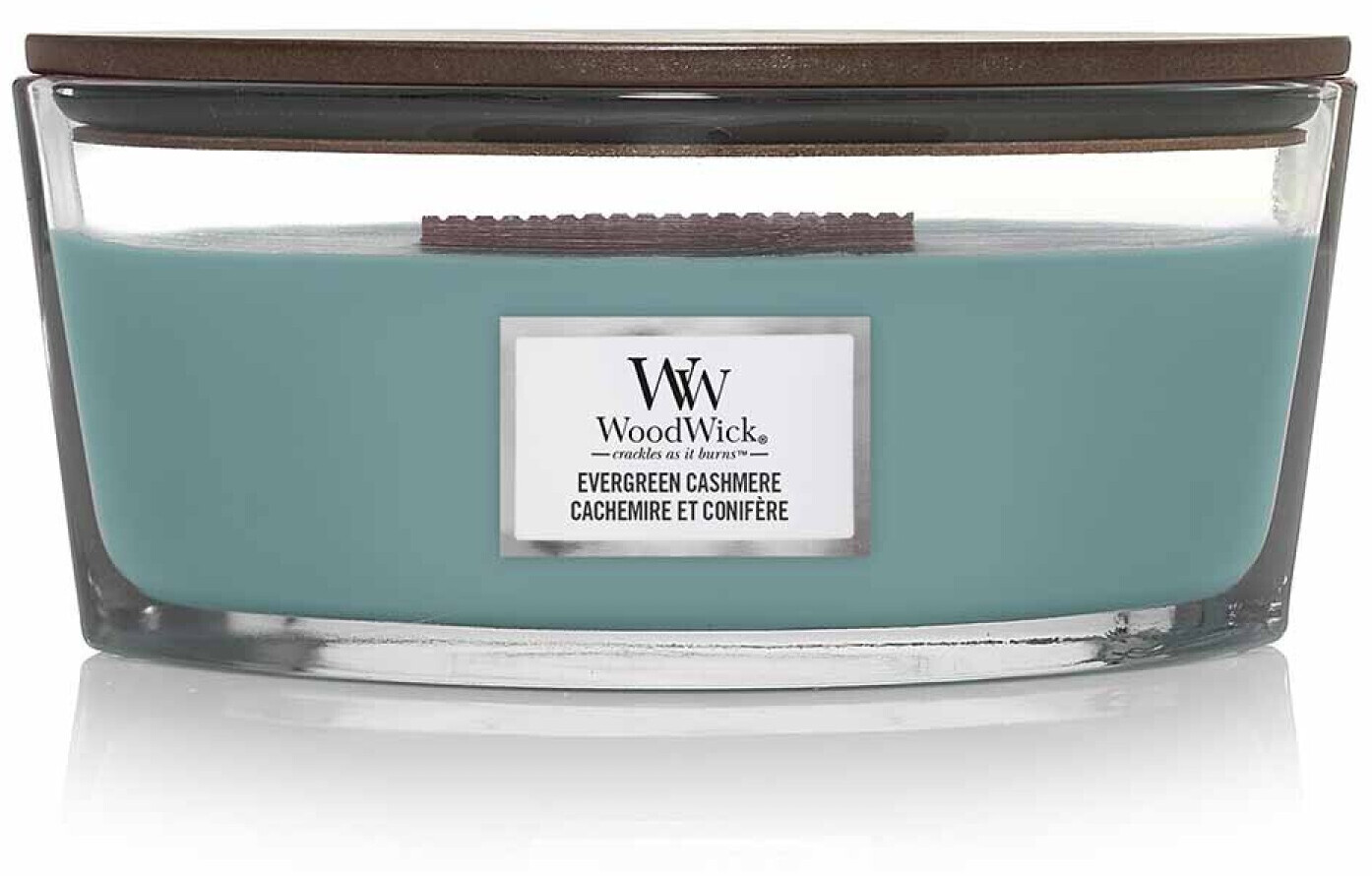 WoodWick Evergreen Cashmere Ellipse 454g