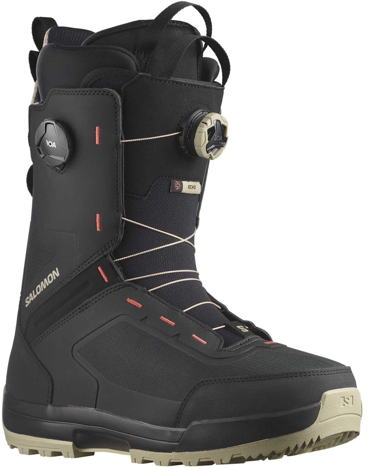 Salomon Echo Dual BOA (2024) spray green/black/hot coral
