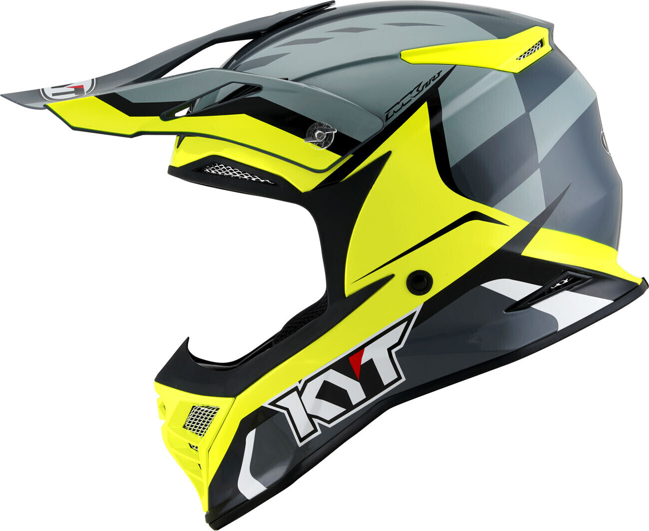 KYT Helmet Skyhawk Glowing Anthracite/Yellow