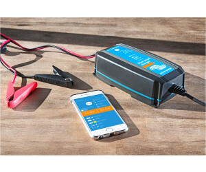 Chargeur de batterie au plomb et lithium-ion Blue Smart IP65 12/7 +  connecteurs CC - VICTRON Chargeurs de Batterie