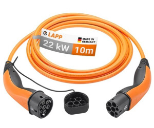 Lapp Mobility Ladekabel Typ 2 22kW 10m orange (65311) ab 234,63