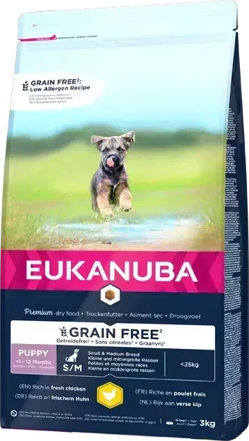 Eukanuba Croquettes pour chien 3kg Eukanuba Croquettes pour chien 3kg