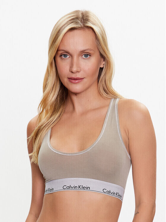 Calvin Klein Unlined Bralette (000QF7294E) beige