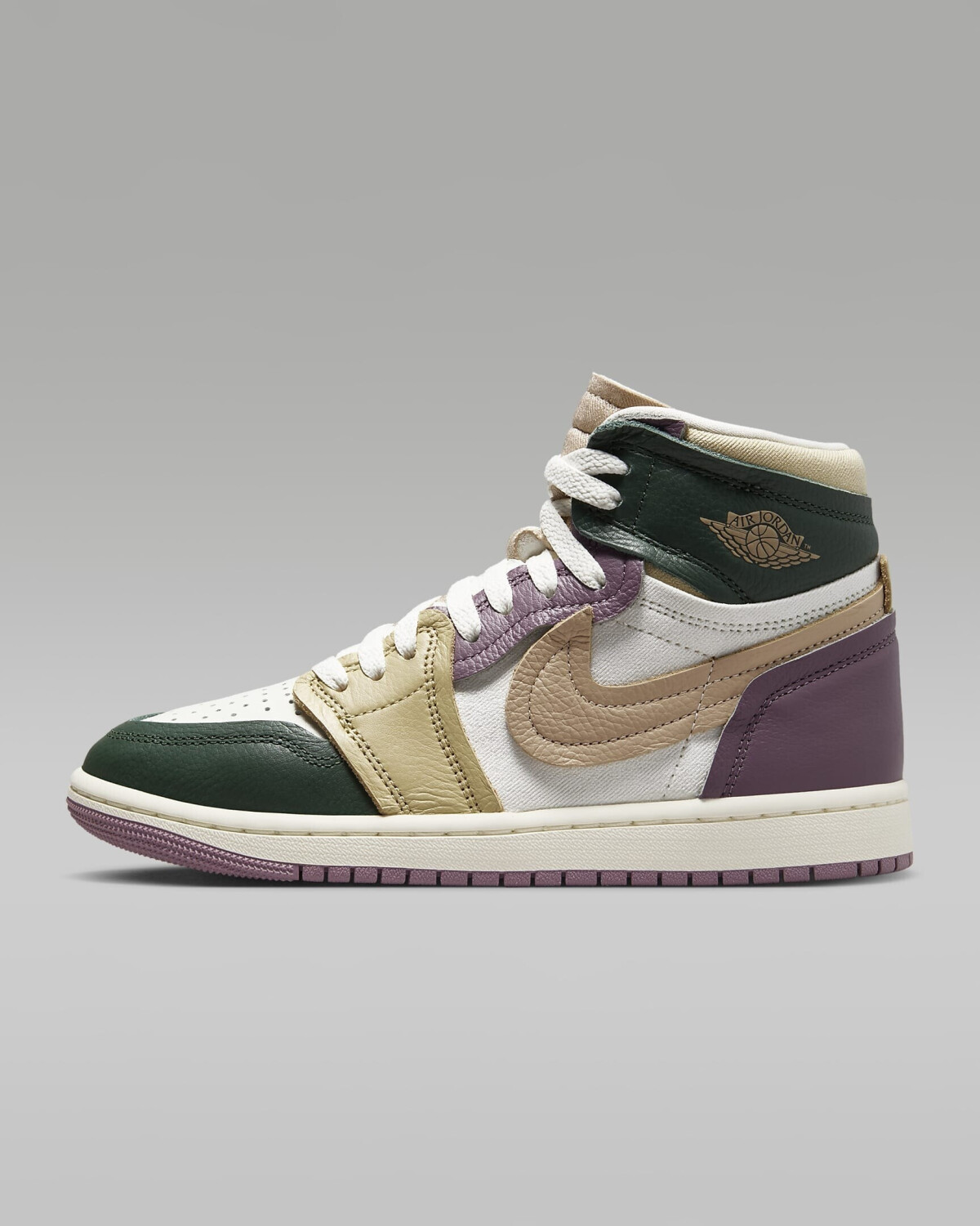 Nike Air Jordan 1 High MM Women galactic jade sail sky j mauve desert ab 112 00 Preisvergleich bei idealo