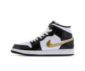 Nike Air Jordan 1 Mid black/white/metallic gold